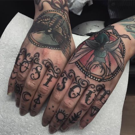 Finger Letter Tattoos, Aaa Tattoo, Knuckles Tattoo, Toe Tattoos, Piercing Inspiration, Infinity Tattoo Designs, Hip Thigh Tattoos, Knuckle Tattoos, Hand And Finger Tattoos