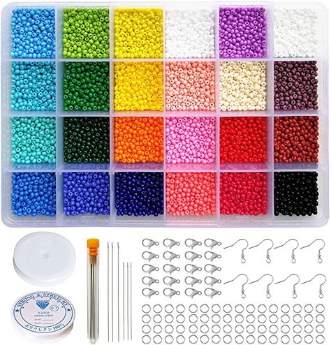 Engagement Rings Affordable, Jewelry Making Kits, Bead Charms Diy, Beaded Boxes, Beading Tools, Jewelry Making Kit, Beading Needles, Bead Kits, Beaded Material