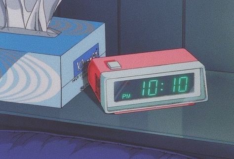 Alarm Drawing, Anime Alarm Clock, Alarm Clock Drawing, Lofi Night, Winter Phone Theme, Notion Pics, Clock Drawings, Freebie Ideas, Late For School