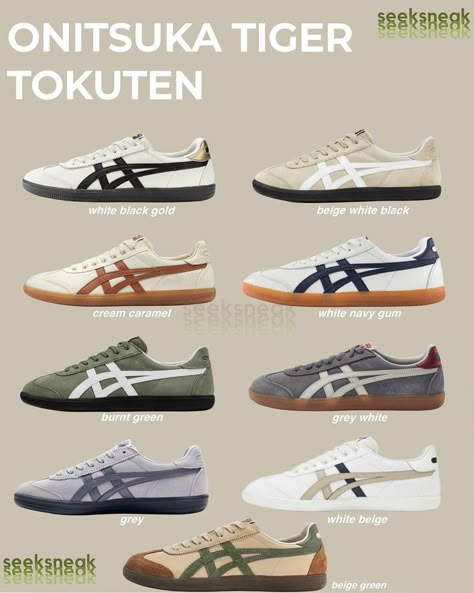 Samba Alternatives, Clever Shoe Storage, Shoe Storage Ideas For Small Spaces, Onitsuka Tiger Women, Photographie Indie, Tiger Shoes, Shoe Storage Ideas, Storage Ideas For Small Spaces, Pretty Shoes Sneakers