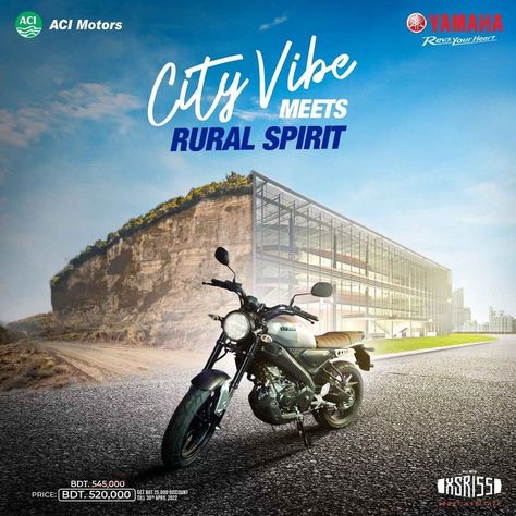 Yamaha FZ-X Yamaha Fz, Yamaha Motorcycle, Cafe Racer Bikes, Side Stand, Social Media Design Inspiration, City Vibe, Motorcycle Model, Inner Tubes, Graphic Design Advertising