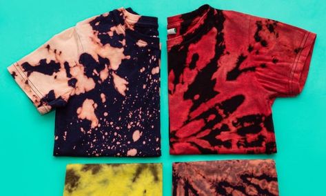 Best Tie Dye Color Combos Tie Dye Color Combos, Summer Camp Arts And Crafts, Camp Arts And Crafts, Tie Dye Supplies, Summer Camp Art, Ty Dye, Shibori Designs, Tertiary Color, Tie Dye Kit