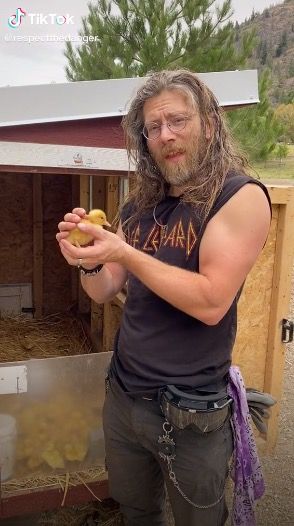 ALASKAN Bush People’s reclusive brother Joshua ‘Bam Bam’ Brown joined TikTok and took the fans inside his chicken coop filled with adorable chicks. Better known as “Bam Bam” on the Discovery show, Joshua, 34, shared his “new little friend” with the rest of TikTok.  The Alaskan Bush People star showed off the 50 Pekin ducks he had received.  The second-oldest […] Pekin Ducks, Alaskan Bush People Bam, Bam Bam Brown, Billy Brown, Joshua Brown, Alaskan Bush People, Matt Brown, Brother Bear, Travis Barker