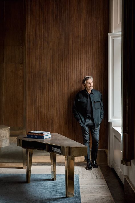 Inside Vincenzo de Cotiis’ Milan apartment – Vogue Australia Vincenzo De Cotiis, Milan Apartment, Coffee Store, Vogue Living, Hotel Pool, Paradise Found, Modern Cottage, Vogue Australia, Interior Photo