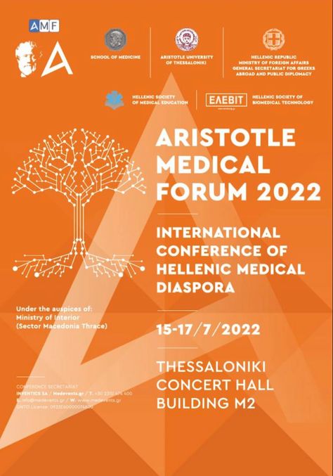 🔸 Aristotle Medical Forum 2022 - International Conference of Hellenic Medical Diaspora 🗓 15-17/07/2022 📍 Thessaloniki, Greece 🔸 What an honor to participate in the workshop “#backpain management” with a talk on #neuromodulation & #spinalcorstimulation! 🙏 A special thanks goes to Dr. Manthou & Dr. Triaridis for their kind invitation to feature my work on #SCS & #chronicpain patients! 👉🏼 https://d1dhn91mufybwl.cloudfront.net/downloads/pdfs/hcl63f5hp8/hcl63f5hp8.pdf?v=1654026062 (pages 8-9) Medical Conference Design, Medical Conference, Thessaloniki Greece, Workshop Design, International Conference, Foreign Affairs, Medical Education, School Of Medicine, Thessaloniki