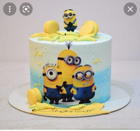 Minions Cake Ideas, Minion Cake Ideas, Minion Cake Design, Minions Birthday Cake, Despicable Me Cake, Minions Cake, Minion Birthday Cake, Spiderman Birthday Cake