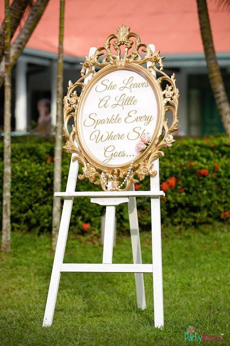 Princess Themed Bridal Shower Ideas, Princess Party Signs, Over The Top Birthday Party, Princess Party Welcome Sign, Fancy Themed Birthday Party, Two Fancy Birthday Party Girl, Once Upon A Time Birthday Party Theme Decoration, Two Fancy Birthday Party Ideas, Royal Princess Birthday Party Decoration