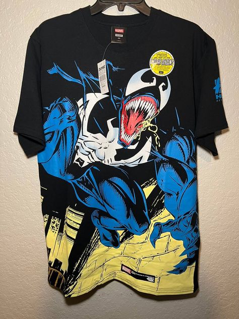 Huf Huf X Marvel Venom T-shirt AOP | Grailed Venom Tshirt Design, Venom Tshirt, Daniel Craig Suit, Venom Shirt, Venom T Shirt, Spiderman Shirt, Mascaras Halloween, Silly Shirt, Pop Pop Shirts