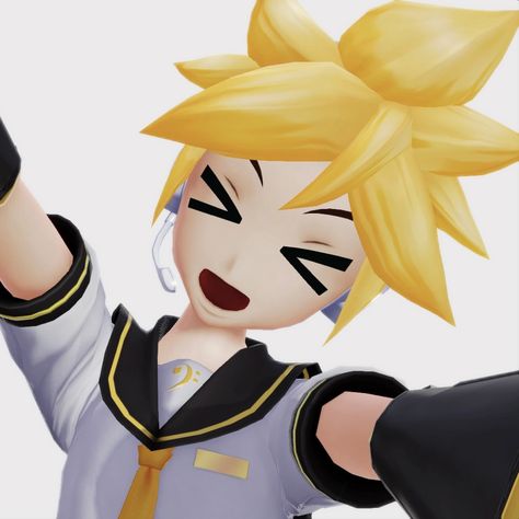 Kagamine Len Pfp Project Diva, Len Vocaloid Pfp, Len Vocaloid Icon, Len Pfp Vocaloid, Vocaloid Pfp Len, Silly Pfp :3, Len Kagamine Pfp, Kagamine Len Pfp, Len Vocaloid