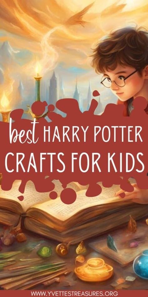 Best Harry Potter Crafts For Kids Art They Will Love - Best Online Gift Store Harry Potter Activities For Kids, Harry Potter Diy Crafts Easy, Harry Potter Crafts For Kids, Hp Crafts, Harry Potter Art Projects, Harry Potter Diy Crafts, Diy Harry Potter Crafts, Harry Potter Gifts Diy, Harry Potter Activities