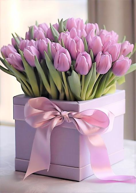 Happy Birthday Flowers Wishes, Pink Flower Arrangements, Birthday Flowers Bouquet, Birthday Wishes Flowers, Happy Birthday Pictures, Beautiful Bouquet Of Flowers, Beautiful Flower Arrangements, Beautiful Flowers Pictures, Pink Tulips