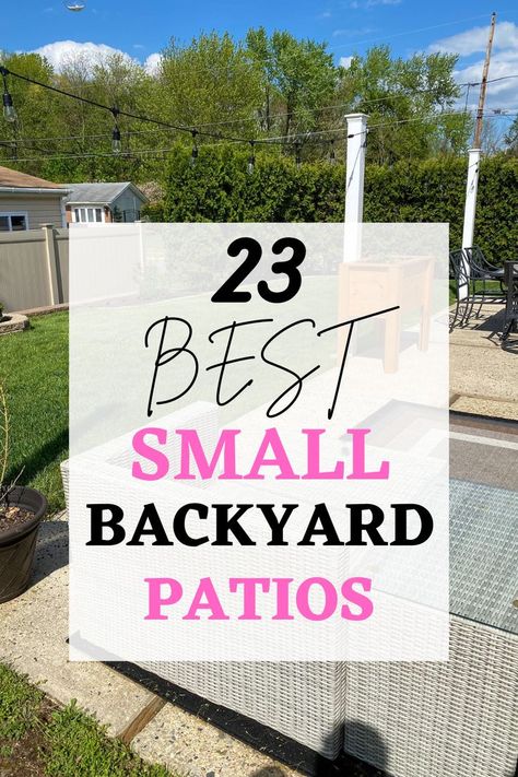 Small Backyard Patio Ideas, Small Patio Ideas Townhouse, Patio Ideas Townhouse, Small Backyard Decks, Backyard Patio Ideas, Patio Furniture Layout, Small Patio Furniture, Small Patio Design, Backyard Covered Patios