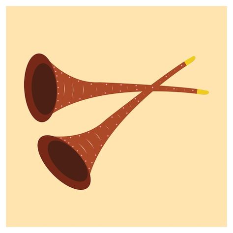 Vector vector illustration of traditiona... | Premium Vector #Freepik #vector #tuba #trombone #trumpet #instruments Indian Musical Instruments, Trombone, Musical Instrument, Traditional Indian, Premium Vector, Musical Instruments, Graphic Resources, Vector Illustration, Musical