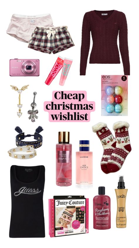 La Rive, Cheap Christmas, Christmas Wishlist, Some Ideas, Juicy Couture, Lip Balm, Hollister, Raspberry, The Balm