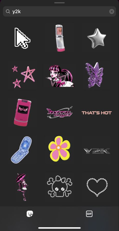 Cool Instagram Stickers, Tiktok Stickers Search, Cute Stickers On Instagram, Emo Instagram Stickers, Insta Stickers Search Y2k, Instagram Stickers Y2k, Instagram Story Ideas Y2k, Codes For Instagram Stickers, Insta Codes Sticker