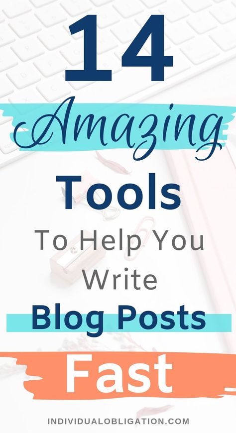 Amazing Tools, Blog Writing Tips, Write Better, Seo Basics, Work Tips, Writing Blog, Blogging Ideas, Beginner Blogger, Blogging Resources