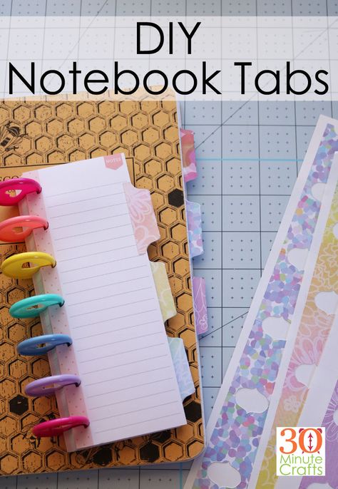 How To Make Tabs In A Notebook, Binder Tabs Diy, Diy Tabs For Notebooks, Diy Planner Accessories, Journal Tabs Diy, Diy Tabs, Diy Tab Dividers, Bible Index Tabs Diy, Printable Tabs