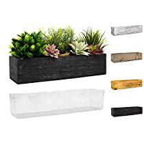 Check this out! Indoor Flower Box, Planter Box Designs, Urban Home Decor, Rectangle Planters, Modern Style Decor, Rustic Planters, Wooden Planter Boxes, Paulownia Wood, Wood Walls