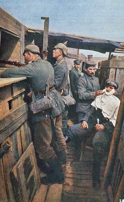 ART & ARTISTS: Autochromes - part 3 Ww1 Photos, Ww1 Art, Ww1 History, Ww1 German, History Pictures, German Army, Military Art, Alsace, Military History