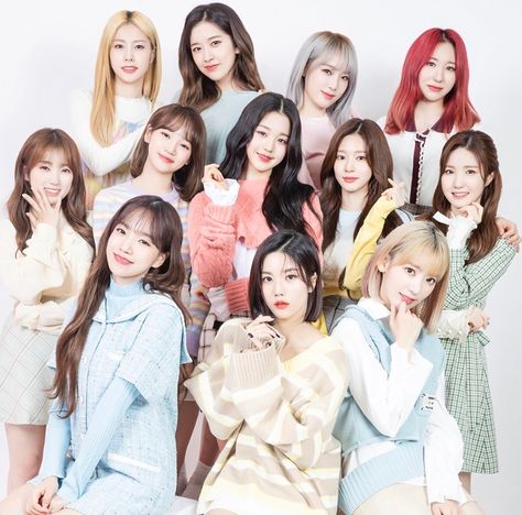 Izone Group Photo, Iz*one Group Photo, Izone Ot12, Iz*one Ot12, Vivi Magazine, Kids Stage, Heart Iz, Color Iz, Anything For You