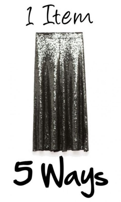 How To Style A Sequin Midi Skirt, How To Style A Black Sequin Skirt, Maxi Sequin Skirt Outfit, Black Sequin Skirt Outfit Parties, Sequin Maxi Skirt Outfit, Sequence Skirt Outfit, Sparkle Skirt Outfit, Sparkly Skirt Outfit, Black Sequin Skirt Outfit