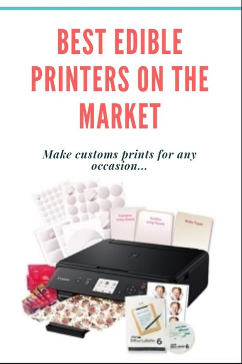 Edible Image Printer, Cake Printer, Edible Ink Printer, Best Edibles, Chocolate Transfer Sheets, Edible Printer, Edible Paper, Sugar Paper, Edible Printing