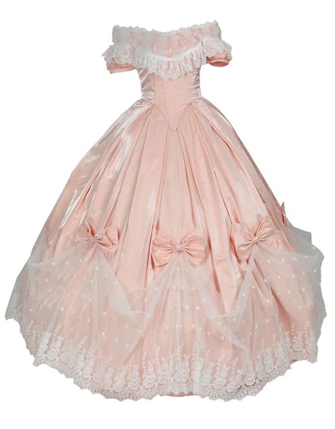 Old Time Dresses 18th Century, Victorian Vintage Dress, Pink 1700s Dress, Renassiance Dresses, Mystical Halloween Costumes, Marie Antoinette Gown, Halloween Costumes You Already Have, Pastel Pink Formal Dress, Coquette Ball Gown