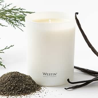 Westin White Tea Candle - Hand-Poured, Soy Candle with Signature White Tea Scent -12.5 oz. Tea Scented Candles, Westin Hotel, Minimalist Candles, Tea Candle, White Jar, Soy Candle Making, Jar Candles, Tea Candles, Natural Soy Candles