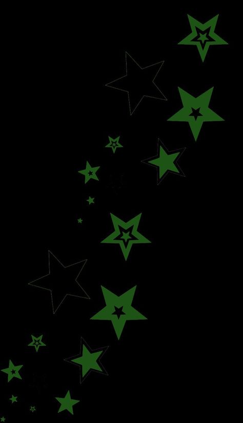 Green Emo Wallpaper, Green Star Aesthetic, Green Stars Wallpaper, Dark Green Aesthetic Wallpaper Iphone, Green And Black Aesthetic, Neon Green Wallpaper, Green Wallpaper Phone, 2023 Wallpapers, Green Wallpapers