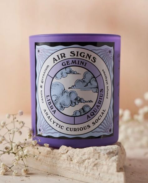 ✨ Celebrate Libra Season ✨⁠ ⁠ Enjoy 20% OFF this Libra season! Our Air Signs Candle, infused with Amethyst and scented with Cassis & Geranium, brings harmony and calm to your space. Perfect for Gemini, Libra, and Aquarius.⁠ ⁠ #AirSignsEnergy #AmethystMagic #HomeFragrance #CrystalInfusedCandles #LibraSeason Celestial Magic, Animal Print Party, Zodiac Elements, Libra Season, Wedding Gifts For Groom, Air Signs, Astrological Sign, Zodiac Gifts, Candle Diffuser