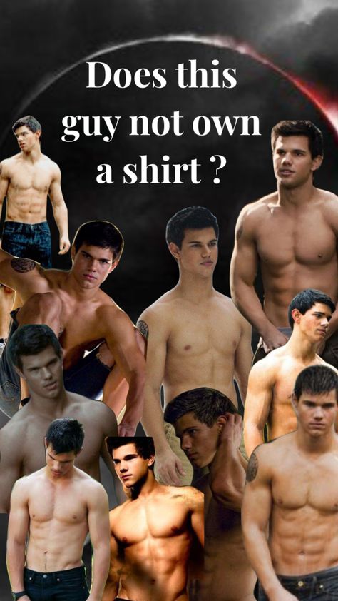 Edward was right, this guy is shirtless way too much #twilightcollage #jacobblack #teamalice Jacob X Edward, Edward Cullen, Jacob Black, This Guy, Black Wallpaper, Your Aesthetic, Creative Energy, Too Much, Wallpapers