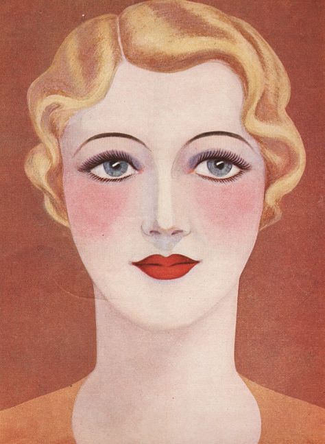 30s Makeup, 1930s Makeup, Best Eye Cream, Popsugar Beauty, Vintage Makeup, Portrait Inspiration, Woman Painting, Belle Epoque, Face Art