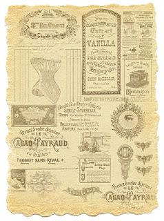 free printable vintage catalog sheet Ephemera Printables, Images Victoriennes, Papel Vintage, Etiquette Vintage, Postal Vintage, Free Vintage Printables, Printable Images, Vintage Printable, Motif Vintage