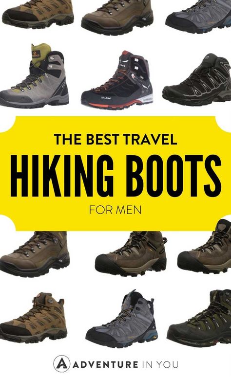 Hiking Boot Outfit, Hiking Boots For Men, Climbing Outfits, Mens Hiking, Best Hiking Boots, Best Hiking Shoes, Boots Outfits, Mens Hiking Boots, Travel Wear