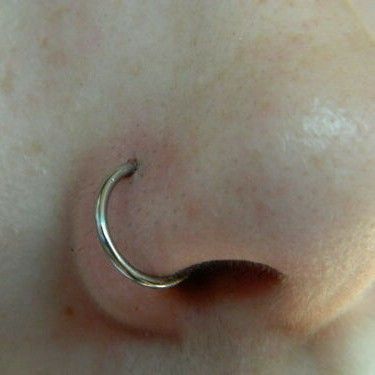 Nostril Piercing Ring, Goth Baddie, Nostril Piercing, Baby One More Time, Beautiful Photoshoot, Piercing Ring, Pierce The Veil, Piercing Tattoo, Body Mods