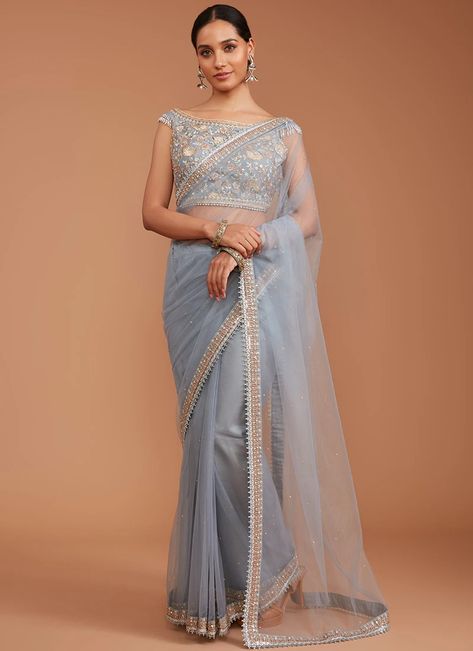 Designer Sarees Wedding Party Wear, Indian Wedding Guest Dress, Phulkari Saree, Saree Blouse Styles, Designer Sarees Wedding, Wedding Party Wear, Sarees Wedding, Beautiful Sarees, Punjabi Dress