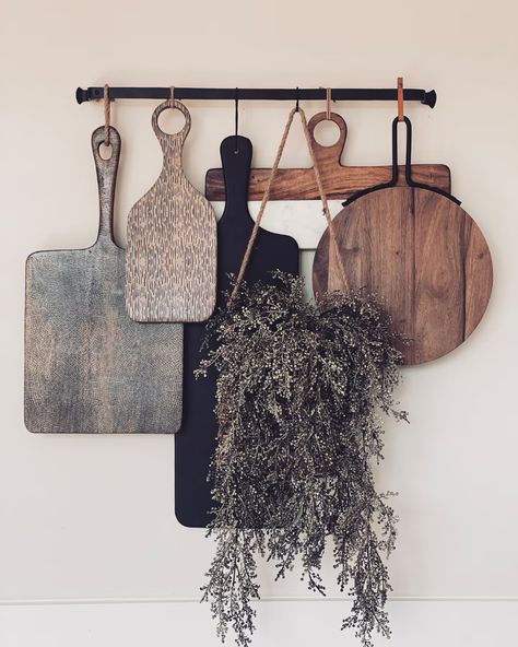 Find the best Wall Décor for your How-To. We offer the Curated Charcuterie Board Collection; Serving Board Wall Display for $undefined with free shipping available. Charcuterie Board Display, Pantry Redo, Charcuterie Display, Dining Wall Decor, Industrial Farmhouse Decor, Western Kitchen, Handmade Wall Decor, Board Wall, Best Wall