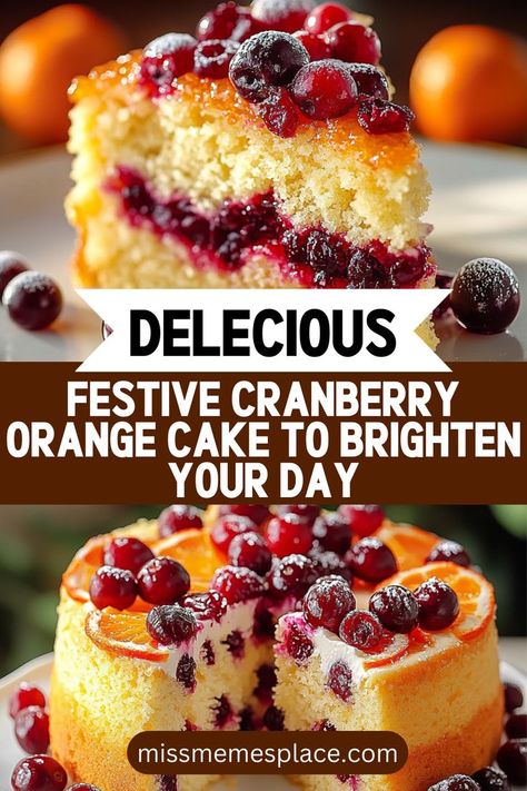 Easy Cranberry Cake, Cranberry Cake Recipes, Cranberry Orange Bundt Cake Recipe, Orange Dessert Recipes, Orange Cranberry Cake, Cranberry Orange Cheesecake, Orange Bundt Cake Recipe, Cranberry Orange Bundt Cake, Cranberry Cake Recipe