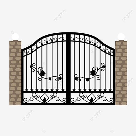 gate clipart,door,clip art,fashion,black,european style gate,patio,iron art,door clipart,fashion clipart,black clipart Door Clip Art, Memory Lanterns, European Courtyard, Gate Drawing, Gate Vector, Door Clipart, Courtyard Gate, Memory Lantern, Gate Images