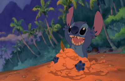 . Disney Characters Stitch, Disney Mignon, Disney Gifs, Animation Disney, Pixar Films, Lilo Y Stitch, Lilo Et Stitch, Disney Gif, Film Disney