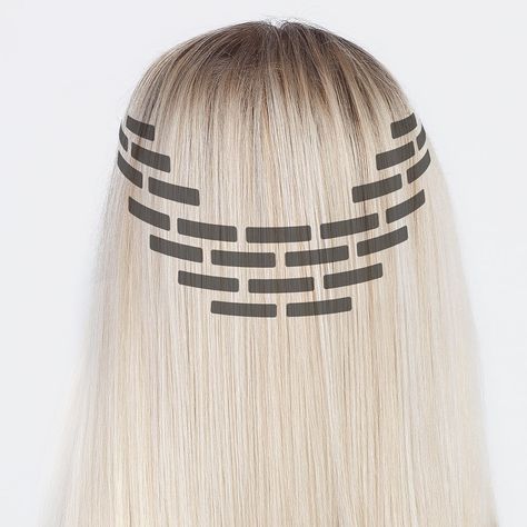 Tape-On Hair Extensions Attachmebt | Step by step | Rapunzel | Rapunzel of Sweden Hair Extension Tips And Tricks, Hair Extensions Tutorial, Diy Hair Extensions, Hair Extension Care, Hair Extensions Before And After, Hair Extensions For Short Hair, I Tip Hair Extensions, Luxy Hair, Hair Tape