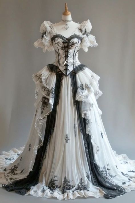 Hi Friends Some Surprise able Thing is waiting for you Goth Wedding Dresses, Vampire Dress, Black Wedding Dress, Custom Top, Halloween Custom, Custom Ideas, Fantasy Gowns, Fairytale Dress, Fantasy Dress