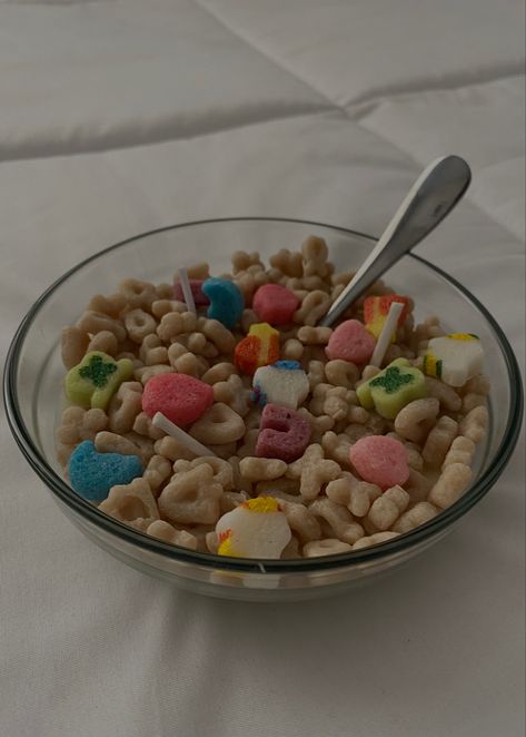 Lucky charms candle • lucky charms cereal candle • lucky charm bowl candle • lucky charms cereal bowl candle • candle • candles • cereal bowl candle with metal spoon • gift • gifts • candles aesthetic • lucky charms • cereal candle aesthetic • fruit loops candle • white bed sheets • white bed sheets aesthetic • cereal • breakfast • aesthetic breakfast • breakfast aesthetic • breakfast prank Aesthetic Lucky Charms, White Bed Sheets Aesthetic, Cereal Breakfast Aesthetic, Aesthetic Cereal, Bed Sheets White, Bed Sheets Aesthetic, Cereal Candle, Sheets Aesthetic, Cereal Breakfast