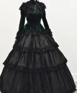 Renaissance Archives - Victorian Choice Goth Ball Gown, Victorian Dress Aesthetic, Gothic Ball Gown, Velvet Ball Gown, Black Victorian Dress, Gothic Victorian Dresses, Gothic Gowns, Victorian Era Dresses, Victorian Gown