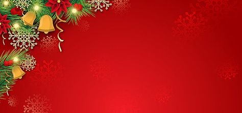 Red Banner Background, Red Light Background, Christmas Banner Background, Christmas Gradient, Christmas Presentation, Happy Christmas Greetings, Christmas Tree Photography, Presentation Background, Red Banner