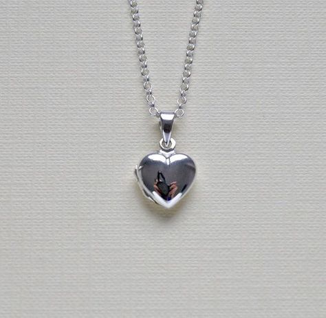 Silver Heart Locket, Sterling Silver Locket Necklace, Heart Shaped Locket, Diamond Cross Necklace Gold, Locket Necklaces, Silver Ball Necklace, Valentine Jewelry, Sterling Silver Locket, Photo Locket Necklace