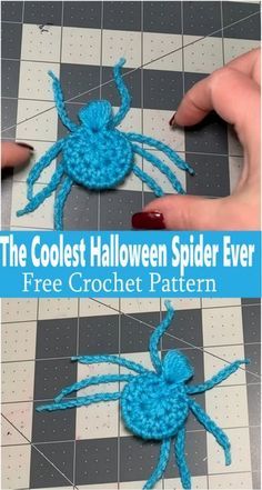 Craft your crochet Halloween spider using this straightforward pattern! Tailored for beginners, this spider pattern requires absolutely no sewing. The guide will steer you in fabricating a delightful animal applique just right for a crochet toddler blanket. Just in time for Halloween, crochet this spider and design superb ornaments for your abode. Minimal supplies and effort are all it takes to assemble this distinctive craft. So, delve into crocheting today and enjoy the process! Crochet Toddler Blanket, Crochet Spider, Spider Pattern, Beanie Knitting Patterns Free, Octopus Crochet Pattern, Halloween Applique, Fall Crochet Patterns, Crochet Halloween, Crochet Toddler