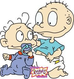 Tommy and Dil Pickles from "Rugrats" Rugrats Characters, Rugrats Cartoon, Rugrats All Grown Up, Tommy Pickles, Disney Character Drawings, Nickelodeon 90s, Nickelodeon Cartoons, Nickelodeon Shows, Cartoon Tv Shows