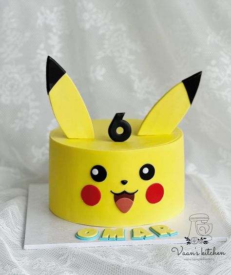 Pikachu Cake #birthdqaycakes #cupcakes #buttercreamcakes #fondantcakes #customcakes #handmadetopper #cakedecor #cakedesign #sydneycake #sydneycakes #vaanskitchen #spongecake #pikachucake #pikachucakes Pikachu Buttercream Cake, Pikachu Bday Cake, Birthday Cake 7 Boy, Cake For Boys Birthday Kids, Bday Cake For Boys Kids, Kids Cakes For Boys, Kids Birthday Cakes For Boys, Boys Cake Ideas, Boy Birthday Cake Ideas