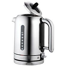 Buy Dualit Classic Kettle Online at johnlewis.com Electric Tea Kettle, Stainless Steel Kettle, Water Drip, Cord Storage, Heating Element, Tea Kettle, Steel Handle, Electric Kettle, Ergonomic Handle